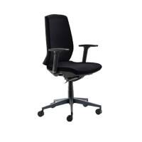 Chaise de bureau Mayer Sitzmöbel myCONTRACT Line Plastique Piètement étoile Noir