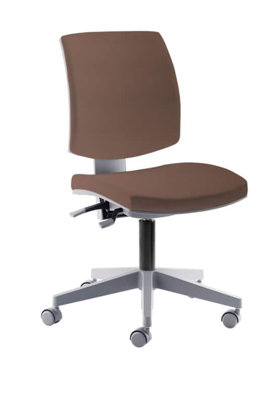 Mayer Sitzmöbel Draaistoel myFLEXO Bruin Stof Kunststoffen stervoet
