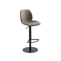 Tabouret de bar Mayer Sitzmöbel myMARCO Tissu Base en colonne Gris