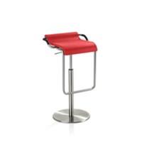 Tabouret de bar Mayer Sitzmöbel myOPUS Plastique Base en colonne Rouge