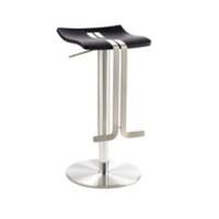 Tabouret de bar Mayer Sitzmöbel myWAVE Plastique Base en colonne Noir