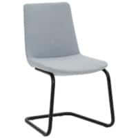 Chaise visiteur Mayer Sitzmöbel myHELIOS Cantilvever Tissu Bleu clair