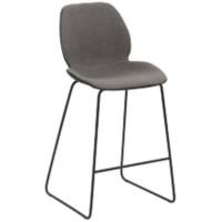 Tabouret de bar Mayer Sitzmöbel MySolo Tissu Anthracite tacheté