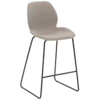 Tabouret de bar Mayer Sitzmöbel MySolo Tissu Gris tacheté