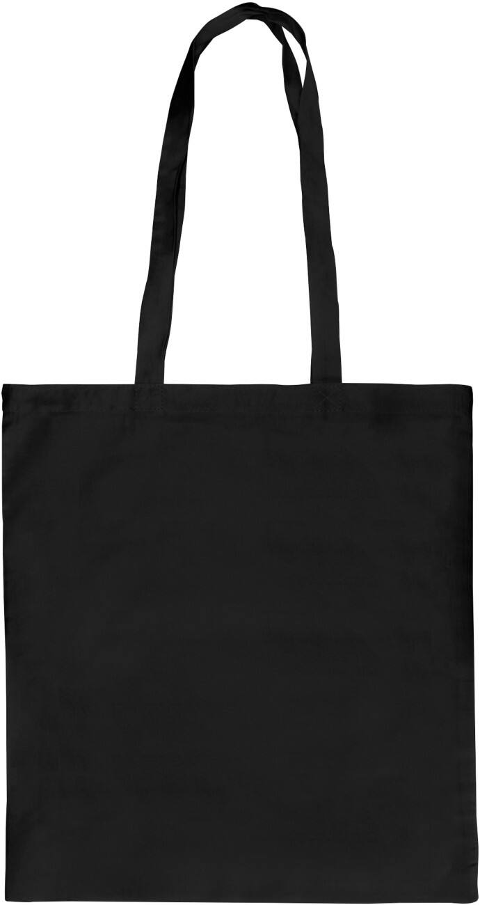 Sac en tissu Mondo Noir en coton 420 x 380 x 70 mm Paquet de 50