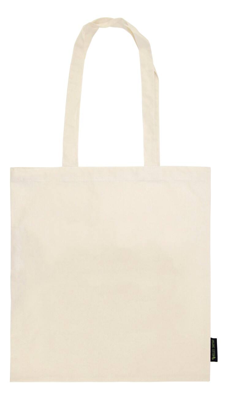 Sac en tissu Sili en coton biologique manche long 420 x 380 x 70 mm Paquet de 50