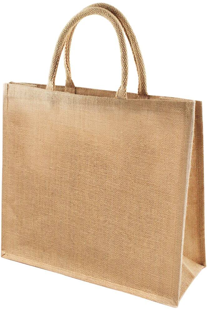 Sac en jute Tembo Beige Manche court 350 x 390 x 70 mm Paquet de 50