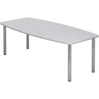 Table de conférence Hacmerbacher KT22C Blanc 220 x 105 x 74 cm