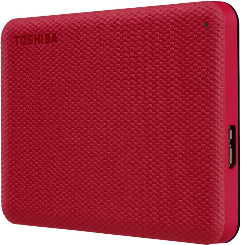 Toshiba 1 TB Externe harde schijf Canvio Advance USB 3.2 (Gen 1) Rood