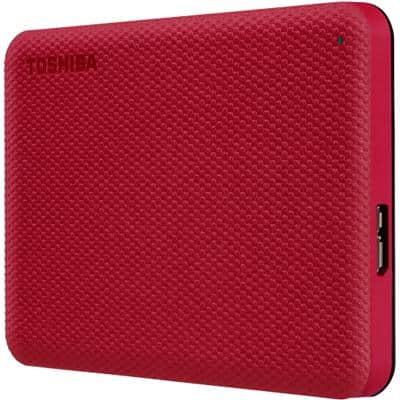 HDD externe Toshiba 2 To Canvio Advance USB-A 3.2 Rouge