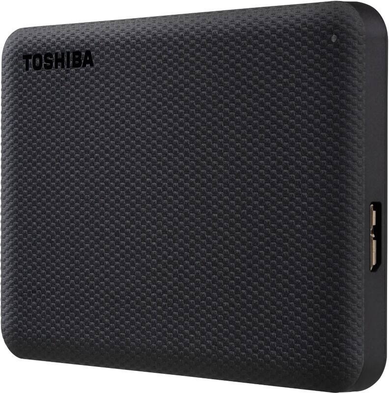 Toshiba 2 TB Externe harde schijf Canvio Advance USB 3.2 (Gen 1) Zwart