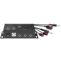 Ewent IR Extender Kit 1 x Ontvanger 12 x Zender Zwart