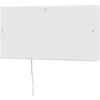 Bureau droit Hacmerbacher Montage mural Express Blanc 120 x 26 x 65 cm