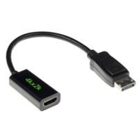 ACT 15 cm Conversiekabel DisplayPort Mannelijk naar HDMI-A Vrouwelijk