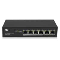 Commutateur réseau ACT 4 x ports 10/100/1000 Mbit/s 4 x PoE+ (30w)
