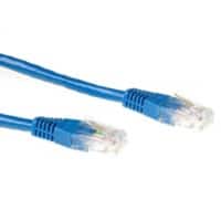 ACT Blauw 3 M U/UTP CAT6 Patchkabel met RJ45 Connectoren