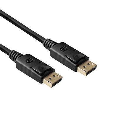 Câble DisplayPort ACT DisplayPort Male 8K 1 m Noir