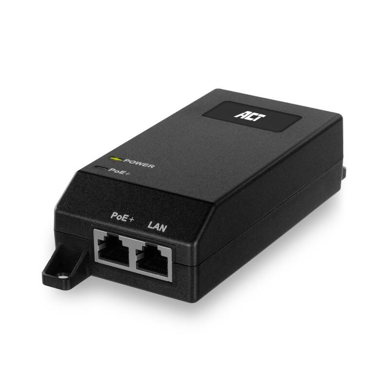 Injecteur PoE+ Gigabit (30 W) ACT