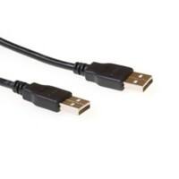 Câble USB ACT USB 2.0 A mâle vers USB A mâle 3 m