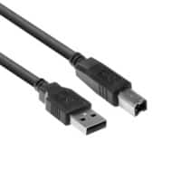 ACT USB A Male USB-kabel SB2398 Zwart 0,5 m