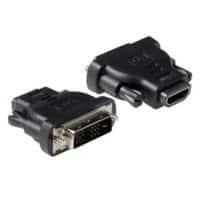 ACT Adapter DVI 18+1 Pin Male HDMI Female Zwart