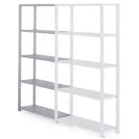 Rayonnage élément suivant MANORGA 5 Étagères 1000 x 600 x 2000 mm Gris