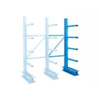 MANORGA Uitbreiding stellingkast 4 Planken 1.000 x 600 x 2.500 mm Grijs