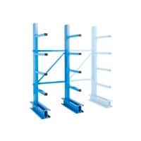 MANORGA Startset schap 4 Planken 1.000 x 700 x 2.500 mm Grijs