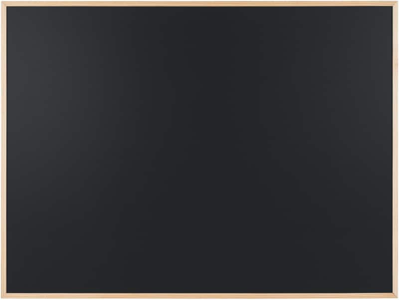 Bi-Office Basic Krijtbord 120 (B) x 1,4 (D) x 90 (H) cm Zwart