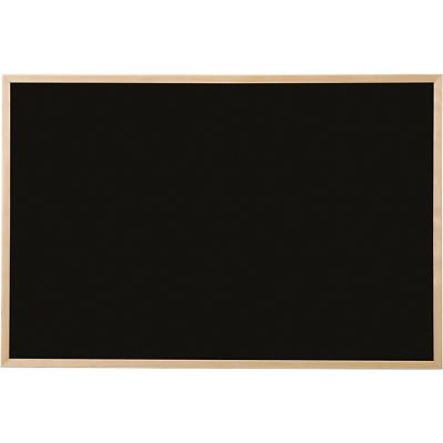 Tableau noir Bi-Office Basic 90 x 1,4 x 60 cm (l x p x h) Noir
