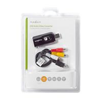 Numériseur vidéo Nedis avec câble A / V Logiciel USB 2.0 Noir
