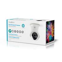 Caméra d'extérieur Nedis SmartLife Full HD, 1080p, IP65, Wi-Fi, Blanc