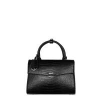SOCHA Tiny Tip Croco Laptoptas Nivodur 10,5” Zwart 30,5 x 10 x 22 cm