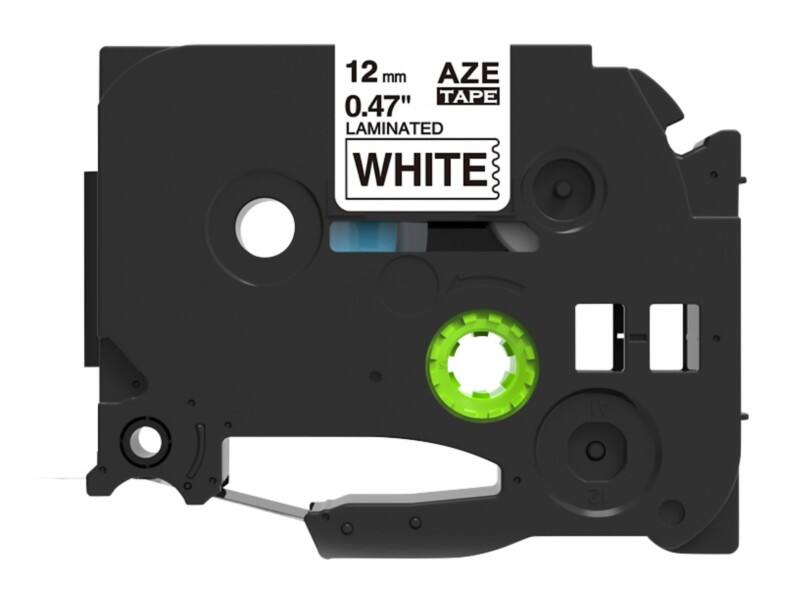 Rillstab Compatibel Brother TZe-231 Labeltape Zelfklevend Zwart op Wit 12 mm x 8m