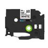 Rillstab Compatibel Brother TZe-251 Labeltape Zelfklevend Zwart op Wit 24 mm x 8m