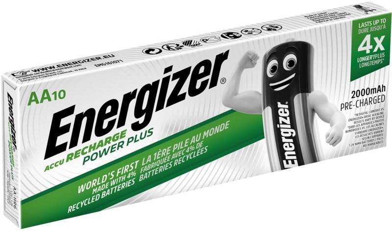 Piles Energizer AA 4 mAh Alcaline 10 Unités