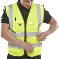 Gilet haute visibilité B Seen Hi-Vis Executive 4XL Jaune