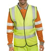 Gilet haute visibilité B Seen Hi-Vis 4XL Jaune