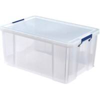 Boîte de rangement Bankers Box Plastique 70 l 320 x 660 x 450 mm Transparent