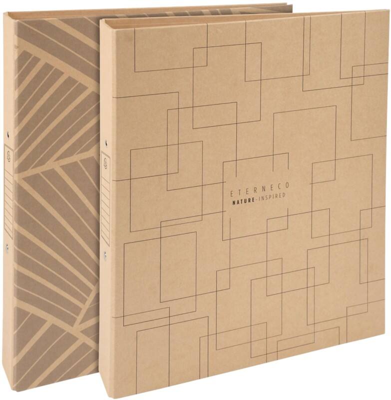 Classeur à anneaux Exacompta 30 mm Carton, Papier 2 Anneaux Assortiment 54947E 10 Unités