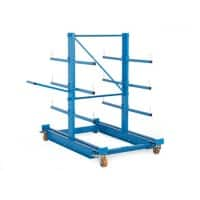 Chariot Manorga Cantilever 1750 x 600 x 1000 mm Bleu