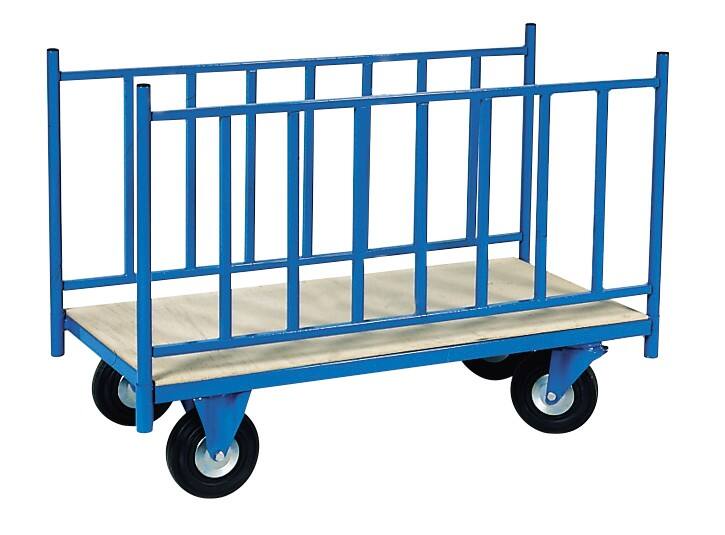 MANORGA Trolley met twee zijden 60 x 100 cm Blauw