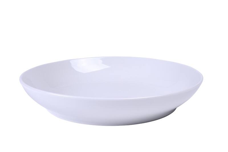 Nobel Extra Durable Saladeschaal Porselein 235 mm Wit 4 Stuks