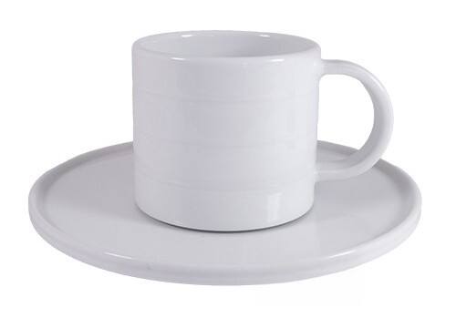 Tasse à café Nova Porcelaine 160 ml Blanc 6 unités