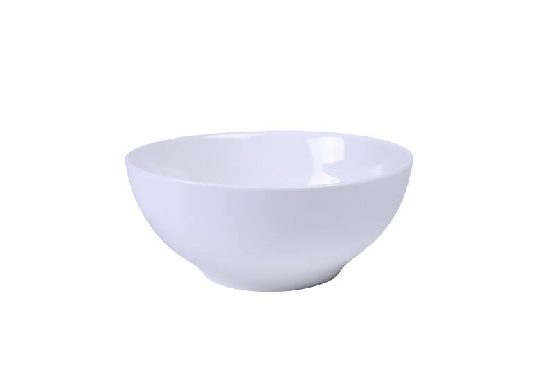 Plat Nobel Extra Durable Porcelaine 650 ml Blanc 6 Unités