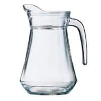 Carafe en verre trempé 1 000 ml Transparent 151 x 201 mm (L x h) Paquet de 6