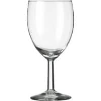 Verre à vin en verre 300 ml Transparent Paquet de 6