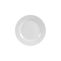Assiette Nobel Extra Durable Porcelaine 265 mm Blanc 8 Unités