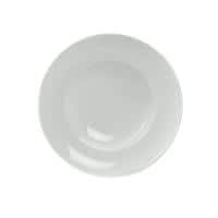 Assiette creuse Porcelaine Blanc Paquet de 12 unités