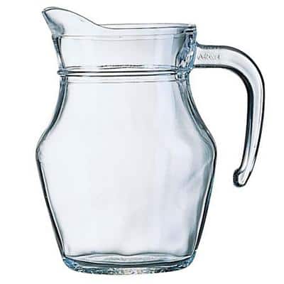 Waterkan Broc Arc 500 ml Transparant Glas 12 Stuks